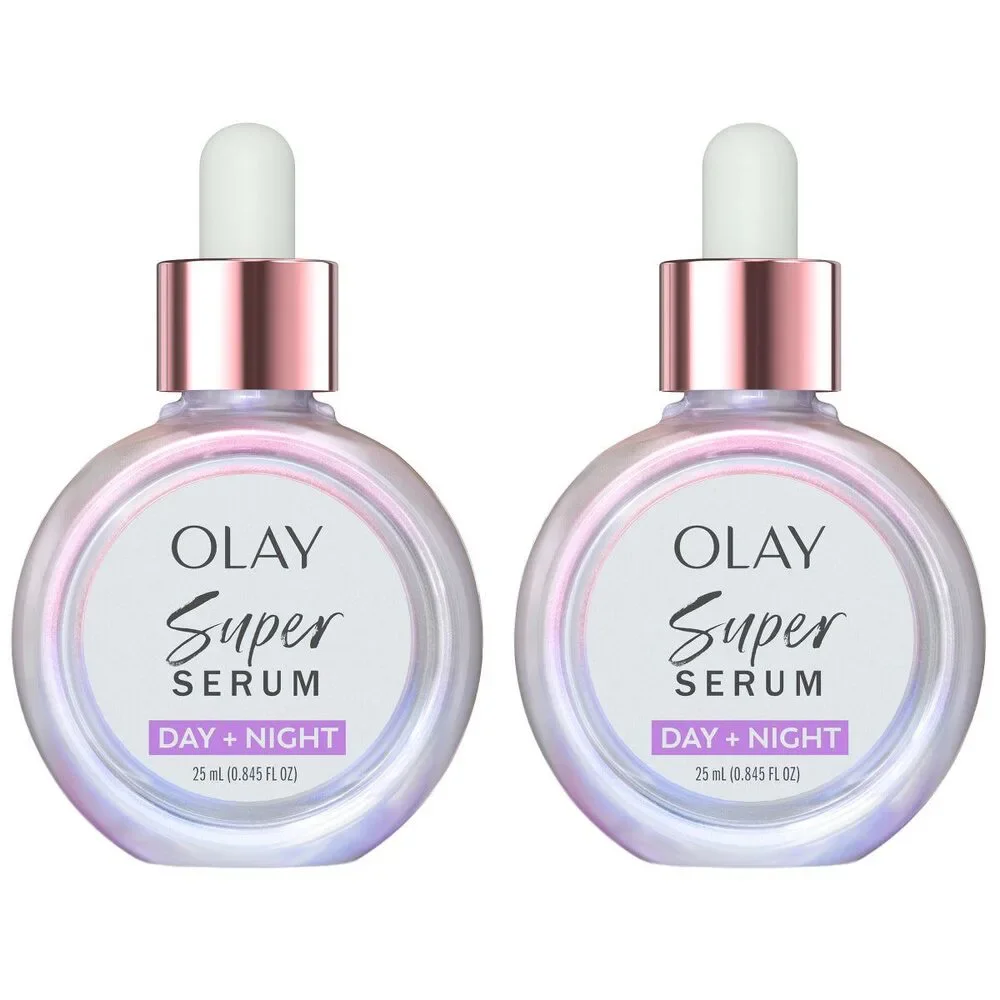 Olay Super Serum 8 in 1 Day & Night, 0.845 fl oz, 2-pack
